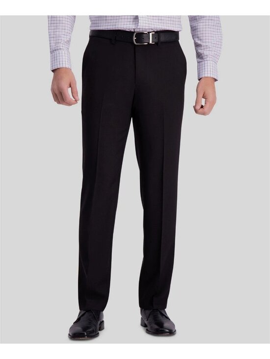 Haggar Other - Haggar Men's 40x29 Black Straight Fit Dress Pants Repreve Stretch F1015